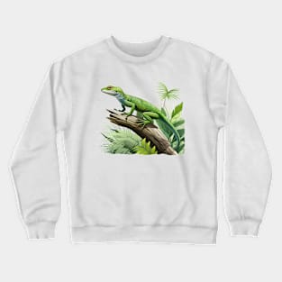 Green Anole Crewneck Sweatshirt